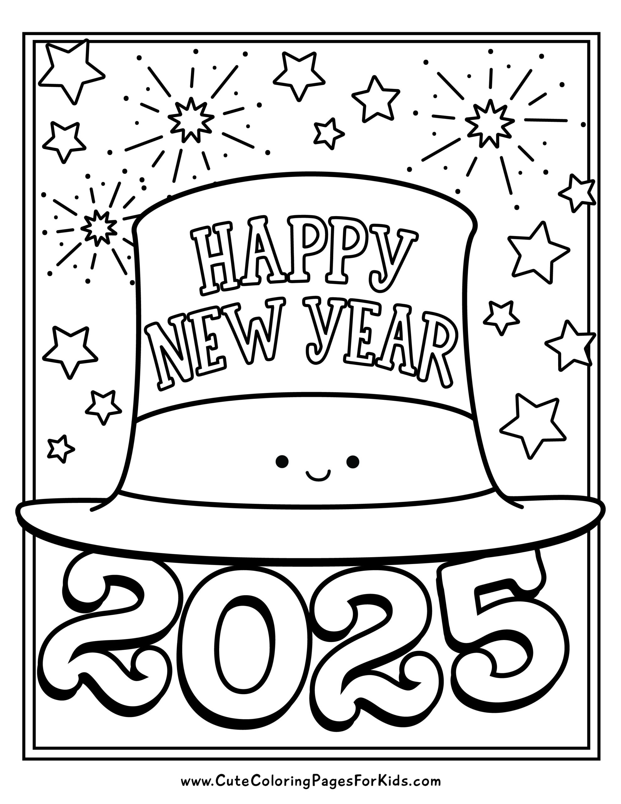 happy new year coloring banner 3pcs happy new year coloring